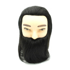 Голова-манекен SPL брюнет с бородой 20-25см 519/A-1