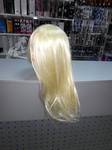 Голова-манекен SPL искусственные волосы "блондин" 50-55см + штатив 518/C-613