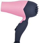 Компактный профессиональный фен для волос, розовый