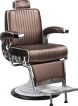 Кресло парикмахерское барбершоп STIG (коричневое) Ayala