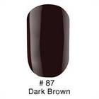Гель лак 87 Dark Brown Naomi 6ml