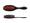Щетка Hercules Excllusive Oval Small щетина+нейлон 7 рядов эбонитовая 2201