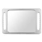 Зеркало Eurostil широкое 40х26 см Серебряное